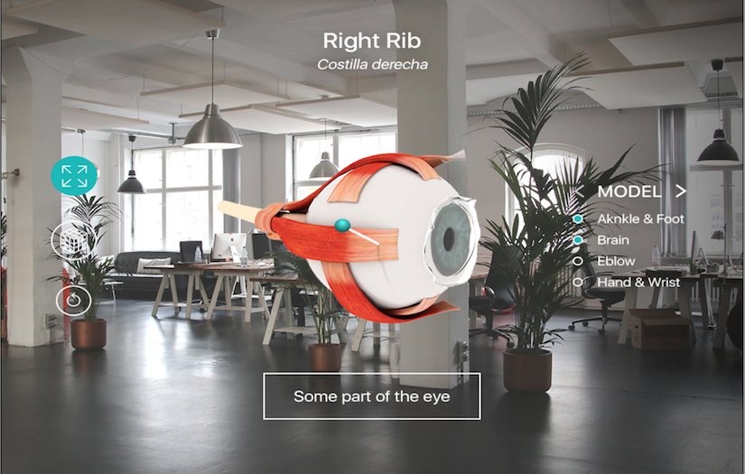 Learning management system with multiplayer VR and AR screenshot 1